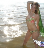 outdoors bikini teen wet 02